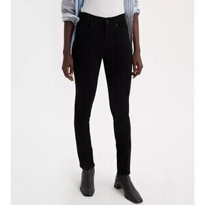 Levi's 311‎ Shaping Skinny Jeans Sz 31 Soft Black Stretch Denim Mid Rise Control